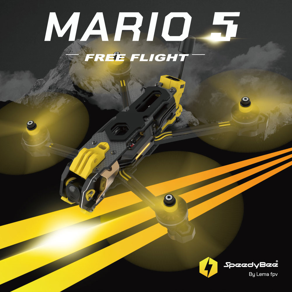 SpeedyBee Mario 5 프레임 5인치 DC / - Radiomaster Ranger 2.4Ghz Elrs Module 리뷰 및 가격